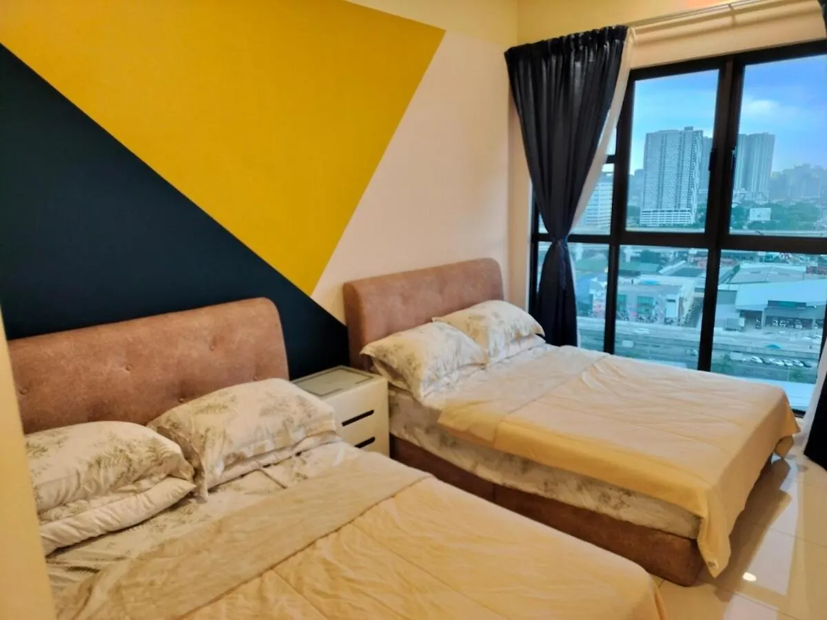 Apartmán Trion Kl Infinity Pool Near Klcc 7Pax Kuala Lumpur 0*,  Malajsie