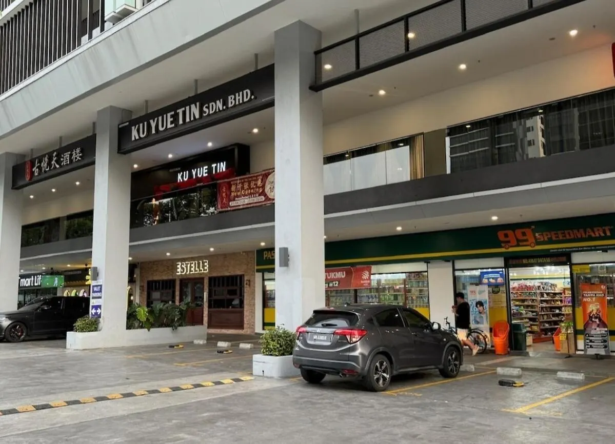 Apartmán Trion Kl Infinity Pool Near Klcc 7Pax Kuala Lumpur 0*,